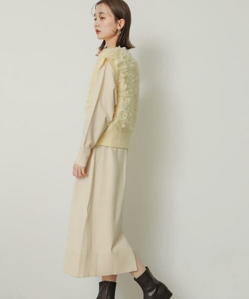 SENSE OF PLACE by URBAN RESEARCH / センスオブプレイス バイ アーバンリサーチ ワンピース | フリンジベストレイヤードニットワンピース | 詳細20