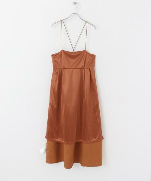 SENSE OF PLACE by URBAN RESEARCH / センスオブプレイス バイ アーバンリサーチ ワンピース | レースアップジャガードキャミワンピース | 詳細17