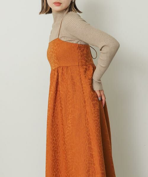 SENSE OF PLACE by URBAN RESEARCH / センスオブプレイス バイ アーバンリサーチ ワンピース | レースアップジャガードキャミワンピース | 詳細2