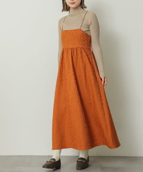 SENSE OF PLACE by URBAN RESEARCH / センスオブプレイス バイ アーバンリサーチ ワンピース | レースアップジャガードキャミワンピース | 詳細6