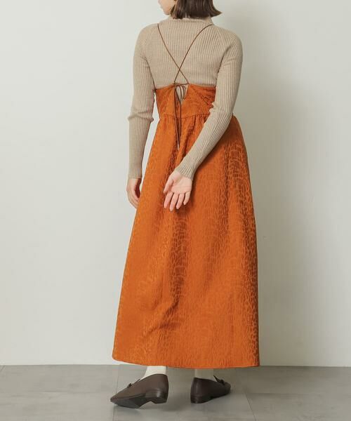 SENSE OF PLACE by URBAN RESEARCH / センスオブプレイス バイ アーバンリサーチ ワンピース | レースアップジャガードキャミワンピース | 詳細7