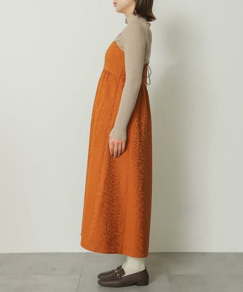 SENSE OF PLACE by URBAN RESEARCH / センスオブプレイス バイ アーバンリサーチ ワンピース | レースアップジャガードキャミワンピース | 詳細9