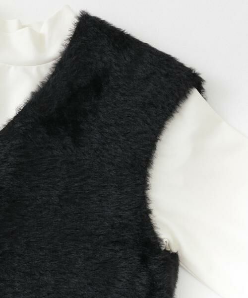 SENSE OF PLACE by URBAN RESEARCH / センスオブプレイス バイ アーバンリサーチ ワンピース | シャギーベストレイヤードワンピース | 詳細23