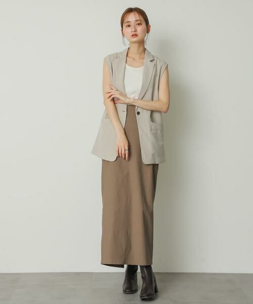 SENSE OF PLACE by URBAN RESEARCH / センスオブプレイス バイ アーバンリサーチ ブーツ（ショート丈） | 『4サイズ展開』『晴雨兼用』スクエアトウセンターシームストレッチブーツ | 詳細12