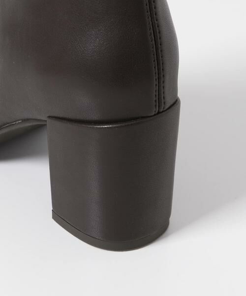 SENSE OF PLACE by URBAN RESEARCH / センスオブプレイス バイ アーバンリサーチ ブーツ（ショート丈） | 『4サイズ展開』『晴雨兼用』スクエアトウセンターシームストレッチブーツ | 詳細21