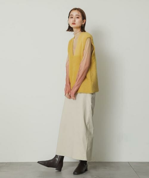 SENSE OF PLACE by URBAN RESEARCH / センスオブプレイス バイ アーバンリサーチ ブーツ（ショート丈） | 『4サイズ展開』『晴雨兼用』スクエアトウセンターシームストレッチローブーツ | 詳細12