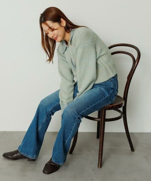 SENSE OF PLACE by URBAN RESEARCH / センスオブプレイス バイ アーバンリサーチ ブーツ（ショート丈） | 『4サイズ展開』『晴雨兼用』スクエアトウセンターシームストレッチローブーツ | 詳細5