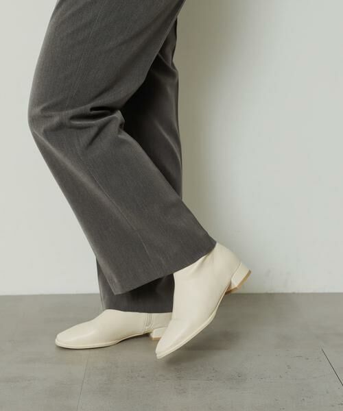 SENSE OF PLACE by URBAN RESEARCH / センスオブプレイス バイ アーバンリサーチ ブーツ（ショート丈） | 『4サイズ展開』『晴雨兼用』スクエアトウセンターシームストレッチローブーツ | 詳細19