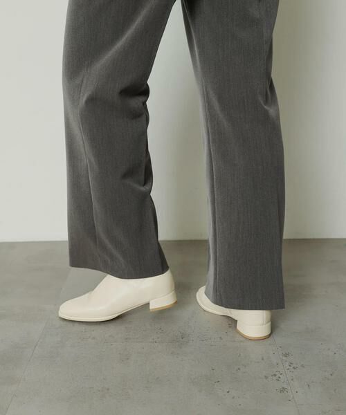 SENSE OF PLACE by URBAN RESEARCH / センスオブプレイス バイ アーバンリサーチ ブーツ（ショート丈） | 『4サイズ展開』『晴雨兼用』スクエアトウセンターシームストレッチローブーツ | 詳細20