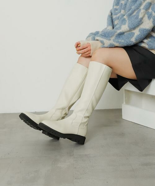 SENSE OF PLACE by URBAN RESEARCH / センスオブプレイス バイ アーバンリサーチ ブーツ（ショート丈） | トラックソールロングブーツ | 詳細1