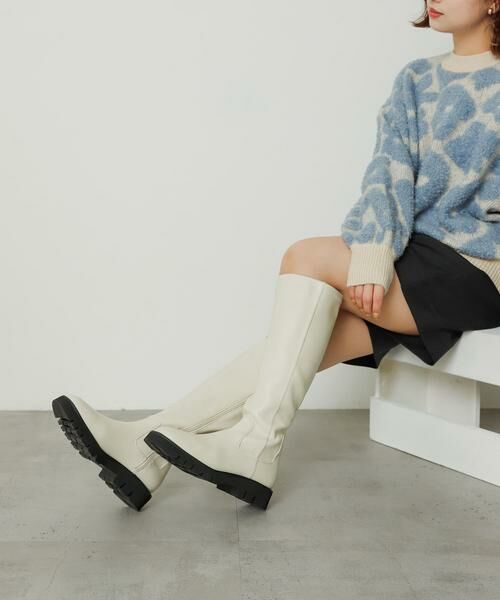 SENSE OF PLACE by URBAN RESEARCH / センスオブプレイス バイ アーバンリサーチ ブーツ（ショート丈） | トラックソールロングブーツ | 詳細3