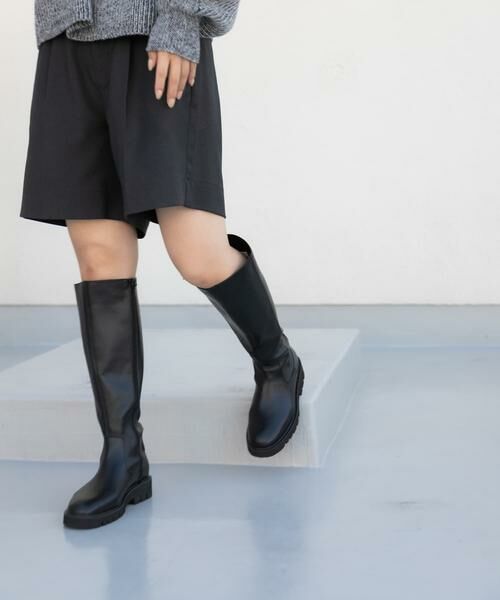 SENSE OF PLACE by URBAN RESEARCH / センスオブプレイス バイ アーバンリサーチ ブーツ（ショート丈） | トラックソールロングブーツ | 詳細23