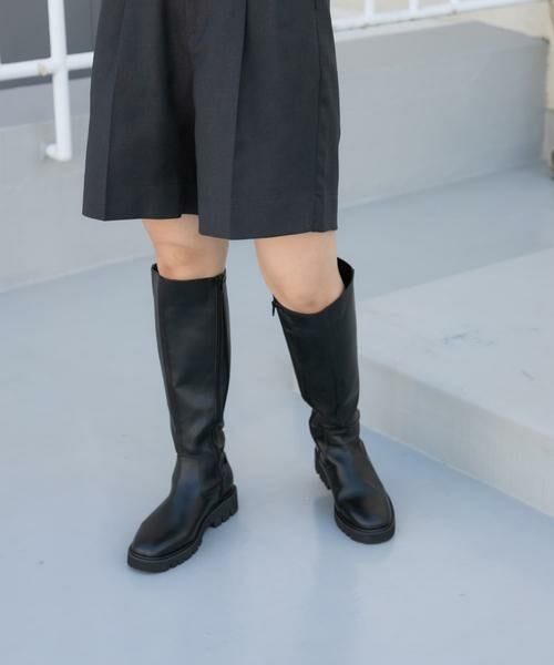 SENSE OF PLACE by URBAN RESEARCH / センスオブプレイス バイ アーバンリサーチ ブーツ（ショート丈） | トラックソールロングブーツ | 詳細24