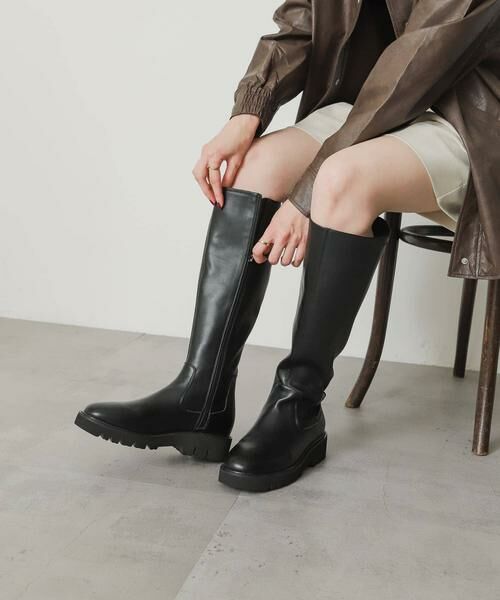 SENSE OF PLACE by URBAN RESEARCH / センスオブプレイス バイ アーバンリサーチ ブーツ（ショート丈） | トラックソールロングブーツ | 詳細30