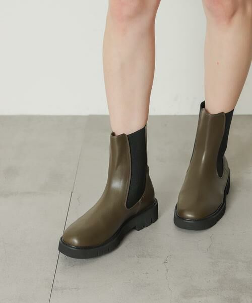 SENSE OF PLACE by URBAN RESEARCH / センスオブプレイス バイ アーバンリサーチ ブーツ（ショート丈） | 『軽量ソール採用』トラックソールサイドゴアブーツ | 詳細10