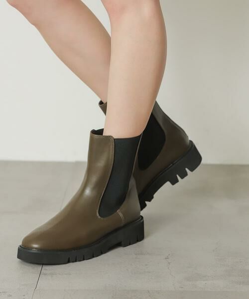 SENSE OF PLACE by URBAN RESEARCH / センスオブプレイス バイ アーバンリサーチ ブーツ（ショート丈） | 『軽量ソール採用』トラックソールサイドゴアブーツ | 詳細11