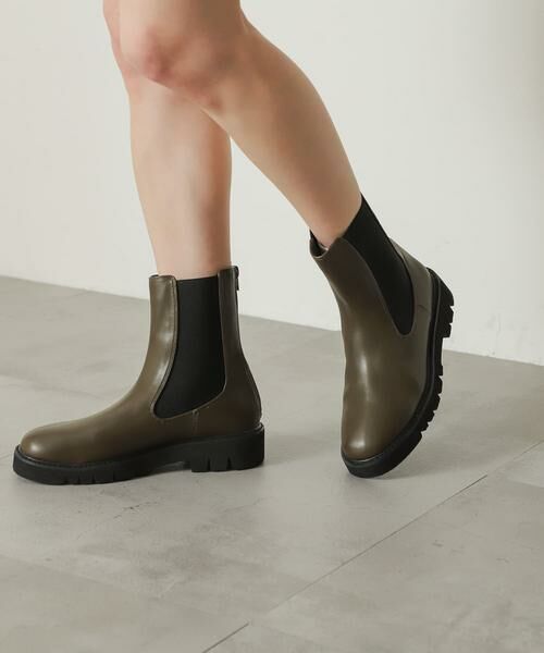 SENSE OF PLACE by URBAN RESEARCH / センスオブプレイス バイ アーバンリサーチ ブーツ（ショート丈） | 『軽量ソール採用』トラックソールサイドゴアブーツ | 詳細12