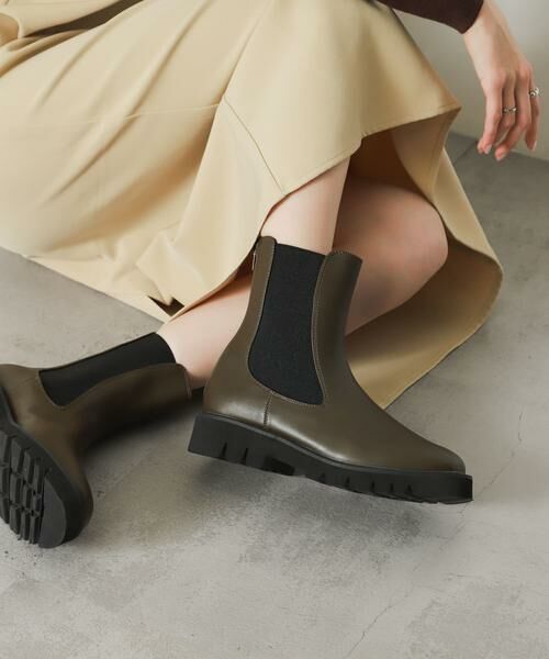 SENSE OF PLACE by URBAN RESEARCH / センスオブプレイス バイ アーバンリサーチ ブーツ（ショート丈） | 『軽量ソール採用』トラックソールサイドゴアブーツ | 詳細6