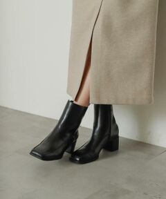 SENSE OF PLACE by URBAN RESEARCH / センスオブプレイス バイ アーバンリサーチ ブーツ（ショート丈） | ワイドスクエアショートブーツ