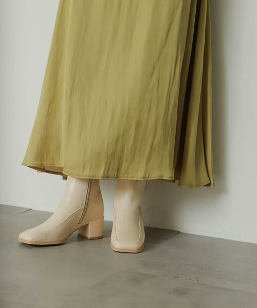 SENSE OF PLACE by URBAN RESEARCH / センスオブプレイス バイ アーバンリサーチ ブーツ（ショート丈） | ワイドスクエアショートブーツ | 詳細4