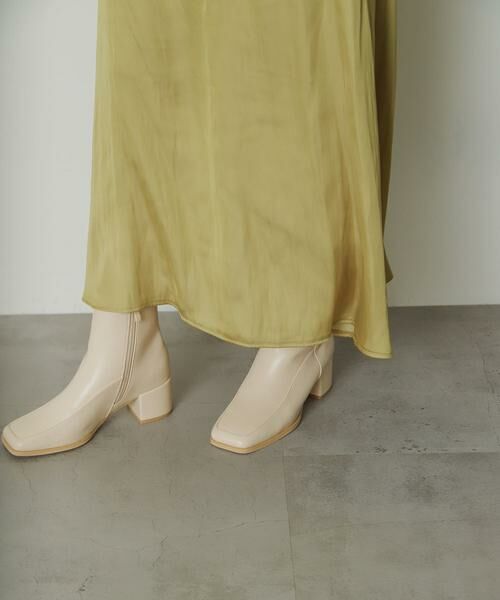 SENSE OF PLACE by URBAN RESEARCH / センスオブプレイス バイ アーバンリサーチ ブーツ（ショート丈） | ワイドスクエアショートブーツ | 詳細5