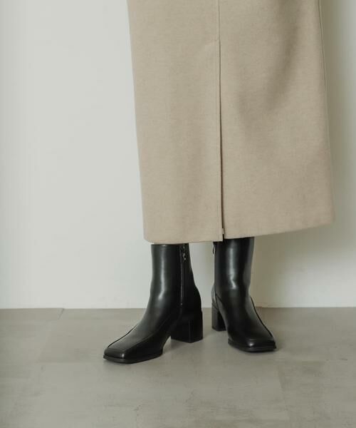 SENSE OF PLACE by URBAN RESEARCH / センスオブプレイス バイ アーバンリサーチ ブーツ（ショート丈） | ワイドスクエアショートブーツ | 詳細14