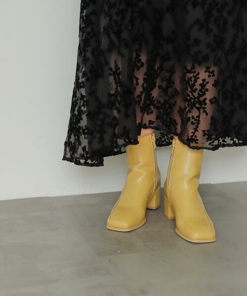 SENSE OF PLACE by URBAN RESEARCH / センスオブプレイス バイ アーバンリサーチ ブーツ（ショート丈） | ワイドスクエアショートブーツ | 詳細25