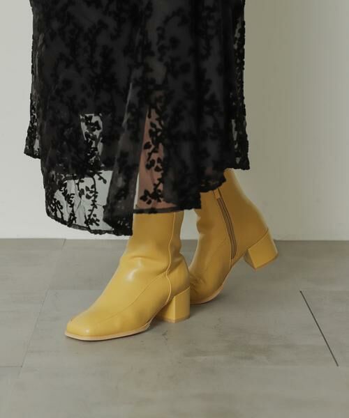 SENSE OF PLACE by URBAN RESEARCH / センスオブプレイス バイ アーバンリサーチ ブーツ（ショート丈） | ワイドスクエアショートブーツ | 詳細27