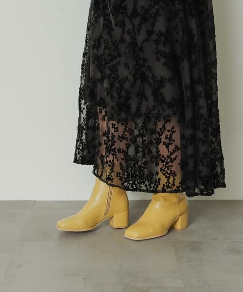 SENSE OF PLACE by URBAN RESEARCH / センスオブプレイス バイ アーバンリサーチ ブーツ（ショート丈） | ワイドスクエアショートブーツ | 詳細28