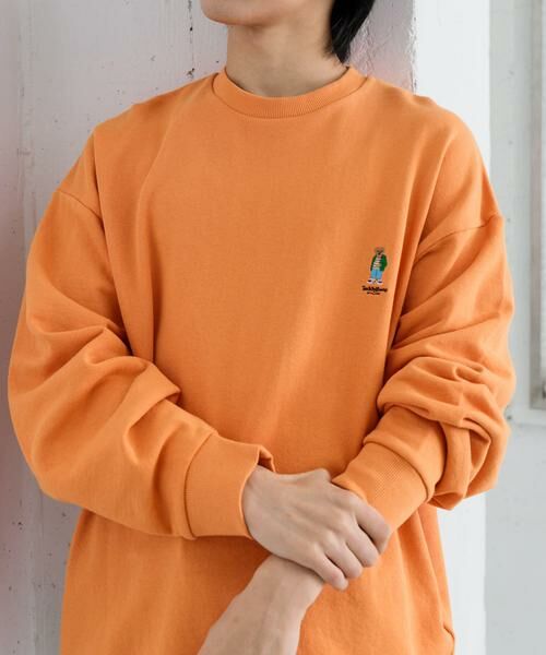 SENSE OF PLACE by URBAN RESEARCH / センスオブプレイス バイ アーバンリサーチ スウェット | 『別注』『ユニセックス』TeddyBear×SOP　テディベアスウェットシャツ | 詳細2