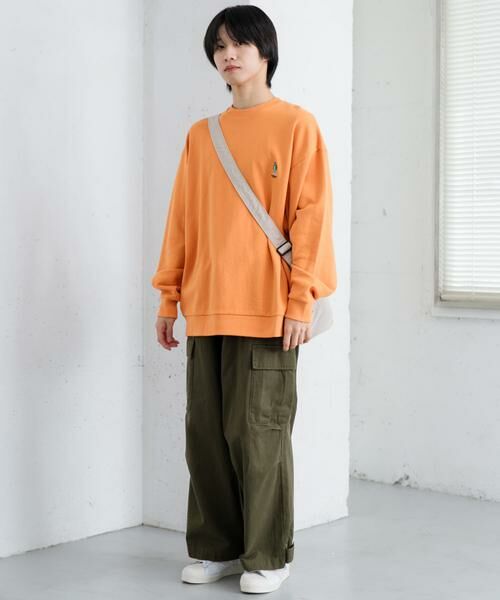 SENSE OF PLACE by URBAN RESEARCH / センスオブプレイス バイ アーバンリサーチ スウェット | 『別注』『ユニセックス』TeddyBear×SOP　テディベアスウェットシャツ | 詳細6