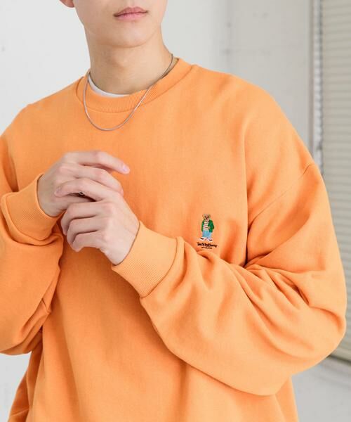 SENSE OF PLACE by URBAN RESEARCH / センスオブプレイス バイ アーバンリサーチ スウェット | 『別注』『ユニセックス』TeddyBear×SOP　テディベアスウェットシャツ | 詳細8