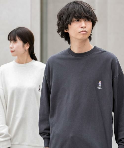 SENSE OF PLACE by URBAN RESEARCH / センスオブプレイス バイ アーバンリサーチ スウェット | 『別注』『ユニセックス』TeddyBear×SOP　テディベアスウェットシャツ | 詳細21