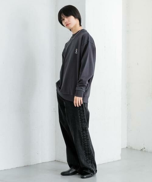 SENSE OF PLACE by URBAN RESEARCH / センスオブプレイス バイ アーバンリサーチ スウェット | 『別注』『ユニセックス』TeddyBear×SOP　テディベアスウェットシャツ | 詳細30