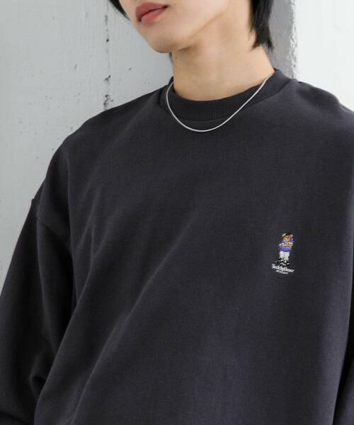 SENSE OF PLACE by URBAN RESEARCH / センスオブプレイス バイ アーバンリサーチ スウェット | 『別注』『ユニセックス』TeddyBear×SOP　テディベアスウェットシャツ | 詳細23