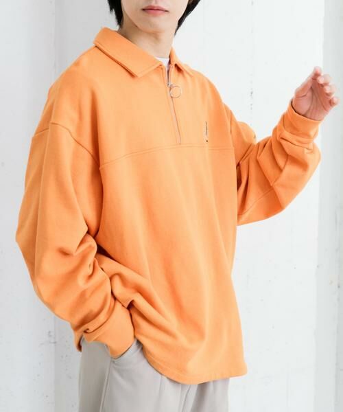 SENSE OF PLACE by URBAN RESEARCH / センスオブプレイス バイ アーバンリサーチ スウェット | 『別注』『ユニセックス』TeddyBear×SOP　テディベアハーフZIPスウェット | 詳細18