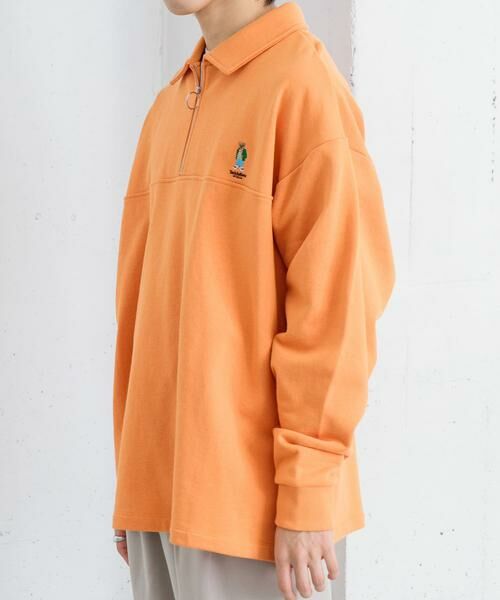 SENSE OF PLACE by URBAN RESEARCH / センスオブプレイス バイ アーバンリサーチ スウェット | 『別注』『ユニセックス』TeddyBear×SOP　テディベアハーフZIPスウェット | 詳細19