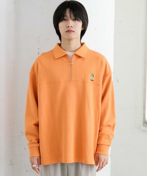 SENSE OF PLACE by URBAN RESEARCH / センスオブプレイス バイ アーバンリサーチ スウェット | 『別注』『ユニセックス』TeddyBear×SOP　テディベアハーフZIPスウェット | 詳細23