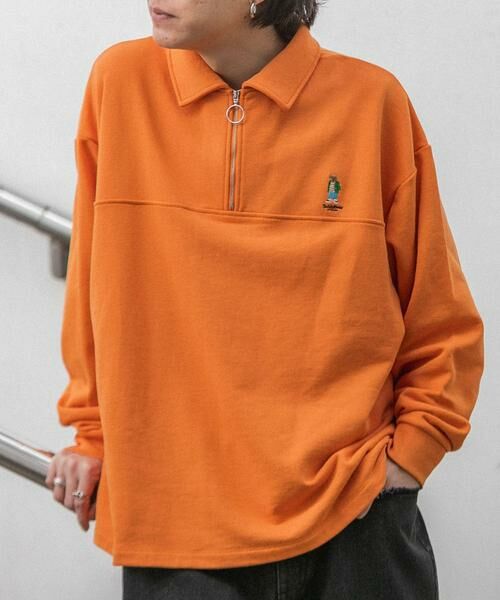 SENSE OF PLACE by URBAN RESEARCH / センスオブプレイス バイ アーバンリサーチ スウェット | 『別注』『ユニセックス』TeddyBear×SOP　テディベアハーフZIPスウェット | 詳細8