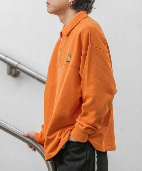 SENSE OF PLACE by URBAN RESEARCH / センスオブプレイス バイ アーバンリサーチ スウェット | 『別注』『ユニセックス』TeddyBear×SOP　テディベアハーフZIPスウェット | 詳細9