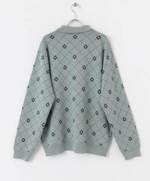 SENSE OF PLACE by URBAN RESEARCH / センスオブプレイス バイ アーバンリサーチ ニット・セーター | フラワージャガードニットポロ | 詳細20