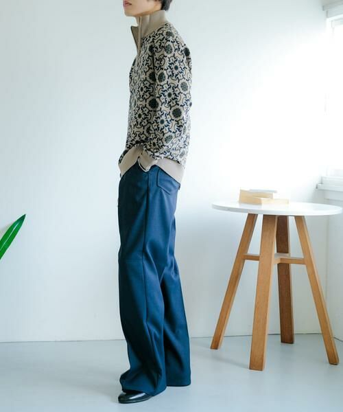 SENSE OF PLACE by URBAN RESEARCH / センスオブプレイス バイ アーバンリサーチ ニット・セーター | タイルジャガードハーフジップセーター | 詳細25