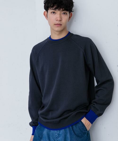 SENSE OF PLACE by URBAN RESEARCH / センスオブプレイス バイ アーバンリサーチ ニット・セーター | 『ユニセックス』『洗濯可』リブハイショクラインセーター | 詳細2
