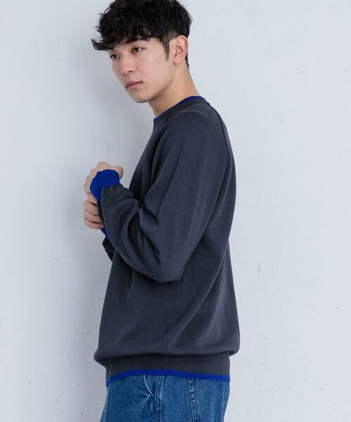 SENSE OF PLACE by URBAN RESEARCH / センスオブプレイス バイ アーバンリサーチ ニット・セーター | 『ユニセックス』『洗濯可』リブハイショクラインセーター | 詳細5