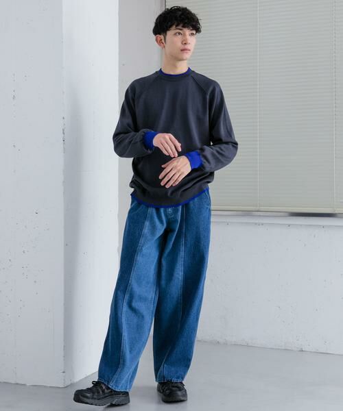 SENSE OF PLACE by URBAN RESEARCH / センスオブプレイス バイ アーバンリサーチ ニット・セーター | 『ユニセックス』『洗濯可』リブハイショクラインセーター | 詳細6