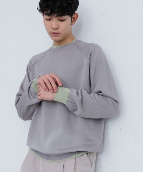 SENSE OF PLACE by URBAN RESEARCH / センスオブプレイス バイ アーバンリサーチ ニット・セーター | 『ユニセックス』『洗濯可』リブハイショクラインセーター | 詳細22