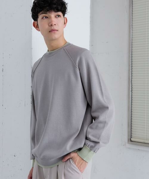 SENSE OF PLACE by URBAN RESEARCH / センスオブプレイス バイ アーバンリサーチ ニット・セーター | 『ユニセックス』『洗濯可』リブハイショクラインセーター | 詳細23