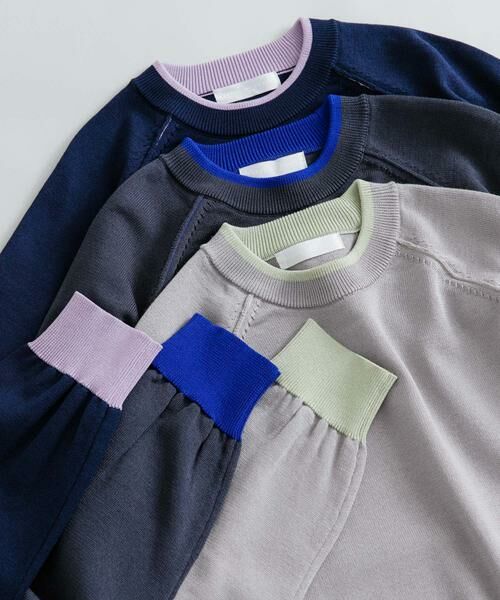 SENSE OF PLACE by URBAN RESEARCH / センスオブプレイス バイ アーバンリサーチ ニット・セーター | 『ユニセックス』『洗濯可』リブハイショクラインセーター | 詳細26