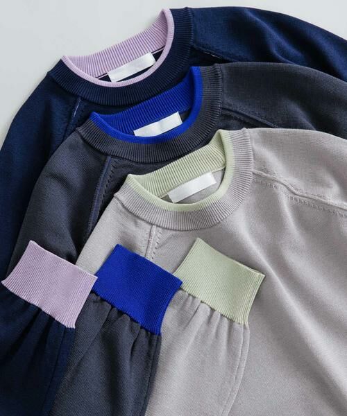 SENSE OF PLACE by URBAN RESEARCH / センスオブプレイス バイ アーバンリサーチ ニット・セーター | 『ユニセックス』『洗濯可』リブハイショクラインセーター | 詳細27