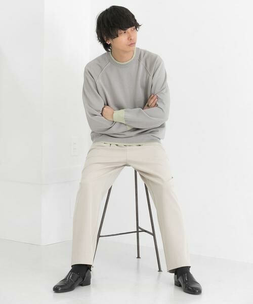 SENSE OF PLACE by URBAN RESEARCH / センスオブプレイス バイ アーバンリサーチ ニット・セーター | 『ユニセックス』『洗濯可』リブハイショクラインセーター | 詳細17